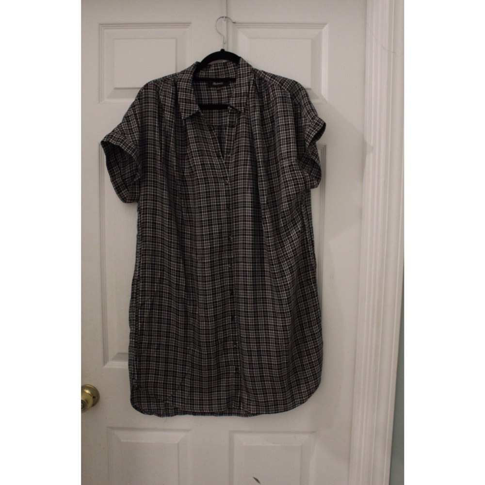 MADEWELL PLAID DRESS